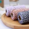 Paquete para el Festival del Bote del Dragón de línea roja y blanca del día de Navidad, hilo de algodón Zongzi, cuerda de algodón, cuerda de cangrejo, cuerda para atar a mano, cuerda de color DIY