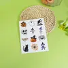 Set de 1.2 Millones de Pegatinas de Emoticonos de Calabaza de Halloween para Decoración Divertida y Original en Teléfonos, Laptops y Maletas