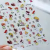 Pegatinas para Uñas Estilo Dibujos Animados Lindos con Relieve Tensor Dp037 Infantil Sencillo Mascota Linda Dibujo Animado Serie de Colaboración Dp