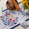 Yingchuang Nuevo Mantel de Tela Jacquard Nórdico Transfronterizo Bandera de Mesa de Lujo Ligero Cubierta para Mesa de Café Mueble de TV Toalla Venta al por Mayor y al por Menor