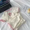 Ropa de Casa Transpirable de Algodón para Niños Verano Unisex Niños Dibujos Animados Manga Corta Pantalones Cortos Conjunto de Pijama Ropa de Aire Acondicionado para Bebé