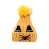 Gorro para Niños Otoño e Invierno Terciopelo Engrosado Cálido Bebé Bebé Masculino y Femenino Protección para Orejas Más Algodón Gorro de Lana Tejido para Niños