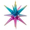 Globo de película de aluminio estrella explosión de una pieza de 22 pulgadas 27 pulgadas fondo de boda decoración de fiesta de cumpleaños Día Nacional
