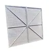 Sitio de Construcción de Guangzhou Construcción Aluminio Perforado Red de Andamio Trepador Edificio de Fábrica Protección Contra Caídas Marco Exterior Red de Andamio Trepador con Forma de Arroz Valla