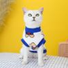 Ropa para mascotas ropa para gatos ropa de terciopelo para gatos ropa para gatos azules pequeños otoño e invierno Nuevo 23 ropa de terciopelo de oso de dibujos animados
