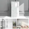 Papel Tapiz de Panel de Plástico Imitación Aluminio Autoadhesivo Impermeable y a Prueba de Humedad Tablero de Fieltro para Pared Panel de Pared de Cocina Pegatina de Pared Imitación Mármol Pegatina de Azulejo