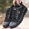 2026 Nuevos Zapatos de Liberación para Hombres y Mujeres de Caña Baja Generación Estrella Zapatos de Entrenamiento Antideslizantes Resistentes al Desgaste Cómodos Transpirables Zapatos de Protección Laboral para Obra