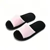 Chinelos Femininos de Pelo Sintético para Comércio Exterior Transfronteiriço, Outono/Inverno 2021 para Uso Doméstico, Chinelos Flat Slide com Strass Brilhante, Chinelos Finos de Algodão para Aquecimento