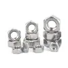 Tuercas Estándar Americana/Reino Unido, Tuercas de Acero Inoxidable 304, Tuercas Hexagonales Exteriores, Tapas de Tornillo Hexagonales Exteriores Din934 #8 -32