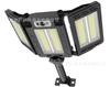 Farola solar ajustable para exteriores, luz de calle impermeable con control remoto para jardín, nueva farola solar de inducción