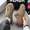 Zapatos casuales para hombre de punta ancha y ajuste ancho, tenis versátiles de moda, zapatos para exteriores y para ir al trabajo, zapatos para conducir para todas las estaciones