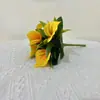 5 Flores de Bonsai Lírio-Calla para Decoração de Casa, Plantas Verdes Lírio-Calla Artificiais, Plantas Artificiais para Exibição em Sala de Estar de Hotel