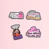 Broche Español de Dibujos Animados Creativo y Único, Insignia de Accesorio Metálico de Perro con Sombrero de Vaquero para Niña Linda para el Mercado Transfronterizo Europeo y Americano