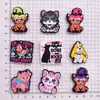 Animales de Dibujos Animados Transfronterizos Lindos Cuentas Centrales Cuentas de Goma Suave Cuentas Sueltas Accesorios para Joyería Accesorios para DIY