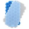 Novo 37 gramas de silicone cubo de gelo doméstico grau de gelo cubo de gelo caixa de molde com tampa geladeira congelado cubo de gelo pequeno suplemento alimentar