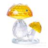 Adornos de cristal de hongo coloridos, artesanías, adornos de escritorio para oficina, sala de estar, regalos de Año Nuevo para amigos, productos transfronterizos