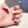 Yi Yi Dança Patch de Unha Patch de Unha Doce Cool Patch de Unha Usável Unha Postiça Patch de Unha Usável