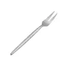 Faca e Garfo para Sobremesa Ocidental de Aço Inoxidável 304, Faca e Garfo para Bolo, Faca e Garfo para Frutas, Faca e Garfo para Bolo Lunar, Garfo de Dois Dentes, Faca de Manteiga