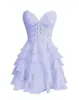 Aliexpress Vestido Curto Sem Mangas de Bolo Aplicação de Renda Vestido de Baile Festa de Coquetel Vestido para Uso Diário