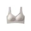 Sujetador de Espalda Ancha Invisible sin Costuras con Sensación de Segunda Piel para Mujer, Cómodo Sujetador Inalámbrico con Soporte Suave para Levantar y Recoger