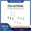 Pino estriado de aço inoxidável 304 rosca interna pino cilíndrico posicionamento pino elástico pino fixo não padrão eixo pino hardware processamento