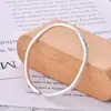 Pulsera de Plata Pura 999.9 Ondulada Hielo Triturado Sólida Lujo Accesible Plata de Gama Alta Pulsera Abierta Joyería al Por Mayor