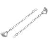 Cadena de extensión para collar y pulsera con cierre de hebilla de langosta de oro de 14/18 quilates que conserva el color, accesorios de joyería hechos a mano.