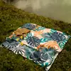 Esterilla de playa transfronteriza de secado rápido, repelente al agua y a prueba de humedad, esterilla de picnic para exteriores, manta de camping
