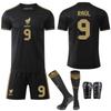 Traje de Entrenamiento de Fútbol 2025-26 Nuevo Traje Deportivo Jersey Copa América Negro Dorado Selección Nacional Mexicana Récord