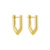 Nuevos Pendientes Geométricos de Diamante Micro de un Lado para Mujer de Alto Sentido Plata Esterlina S925 Nicho Original Ins Lujo Ligero Elegantes para la Oreja