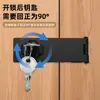 Cerradura de pestillo antirrobo de acero inoxidable, Cerradura gruesa de seguridad vintage con llave, Perno bloqueable, Cerradura de pestillo para caja plegable