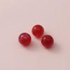 Cuentas redondas de 12 mm color brillo cielo estrellado de ensueño agujero recto cuentas sueltas pulsera aretes accesorios femeninos material joyería DIY
