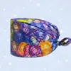 Entrega transfronteriza de gorros quirúrgicos de algodón puro para salones de belleza, gorros universales sin visera, gorros con cola de cúpula, turbantes médicos y pañuelos para la cabeza