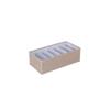 Caja de Almacenamiento Plegable para Ropa Interior, Organizador Plegable para Ropa Interior, Caja Organizadora de Tela para Calcetines en el Armario, Plegable