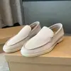 Nuevos mocasines casuales para hombre europeos y americanos para comercio transfronterizo, zapatos slip-on ligeros para el día a día, talla grande
