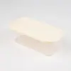 Caja de Almuerzo Sellada Rectangular de Silicona para Crispy, Caja de Almacenamiento de Frutas y Verduras para Oficinistas, Transfronteriza