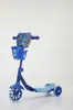 Patinete infantil marco de acero sin música Figura de dibujos animados para niños y niñas deslizante juguete exterior carrito