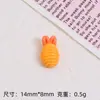 Mini Bife Comida Desenho Animado Artesanal DIY Unha Grampo de Cabelo Joia Cola Cremosa Acessórios Acessórios de Resina Material