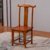 Silla de madera maciza estilo antiguo chino silla de respaldo para restaurante hogar hotel restaurante silla de comedor duradera antigua silla taburete de cuerno de buey