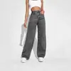 Loja Independente Verão 2026 Feminino Mais Vendido Para Ir ao Trabalho Diário Versátil Jeans da Moda Calças Cor Sólida Tendência Atacado