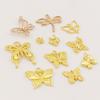 Acessórios de joalheria de liga diy pingente oco de libélula borboleta pulseira colar brincos material decorativo pingente
