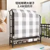 Cabide simples de chão para uso doméstico, adequado para quarto, dormitório, varanda interna e para secar roupas