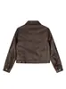 Chaqueta de Cuero Versátil Estilo Americano para Mujer, Nueva Moda Otoño 2025, Elegante Chaqueta de Cuero Biker Ajustada