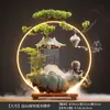Água Corrente Gera Riqueza Ornamento para Sala de Estar Cerâmica Água Circulante Feng Shui Escritório Armário de Vinho Entrada Presentes de Inauguração