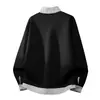 Otoño 2026 Nuevo Estilo Americano High Street Sudadera con Cuello de Camisa Falsa de Dos Piezas para Hombre Talla Grande Casual Manga Larga Top Polo