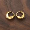 Pendientes de metal de alta gama, de moda, combinables con todo, con hebilla coreana, pequeños pendientes de gota de agua, elegantes y combinables para viajeros.