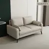 Sofá para Apartamento Pequeño Más Vendido Sofá Moderno Sencillo de Tela Técnica Sofá para Apartamento de Alquiler Sofá de Cuero Resistente a Arañazos de Gato