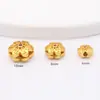 Acessórios Antigos de Ouro Olho de Libélula Mantra de Seis Caracteres Recortado com Furo Passante Pulseira de Contas Acessórios para Colares de Contas DIY
