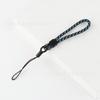Corda de pulso para celular de cor contrastante de alta qualidade, corrente de pulso, cordão de poliéster trançado para celular, anti-perda, alto-falante Bluetooth, corda de personalidade