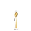 Vajilla de Acero Inoxidable de Alta Gama Transfronteriza, Estilo Ins, Cuchillo y Tenedor para Filete de Hotel de Alta Gama, Juego de Cucharas para Postre, Venta al por Mayor Personalizada